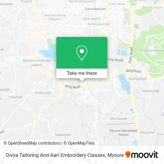 Divya Tailoring And Aari Embroidery Classes map