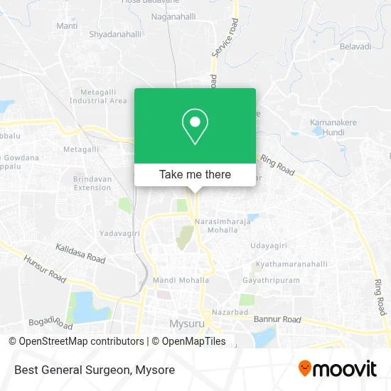 Best General Surgeon map