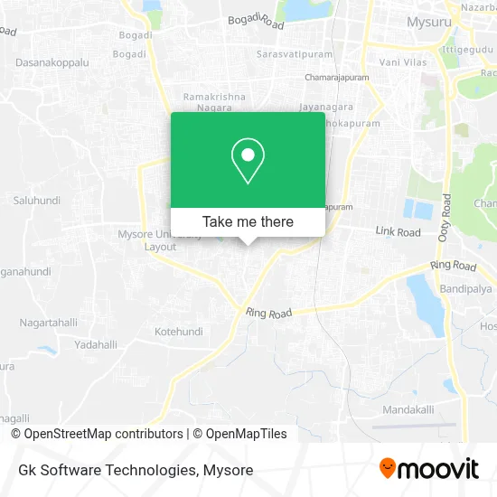 Gk Software Technologies map