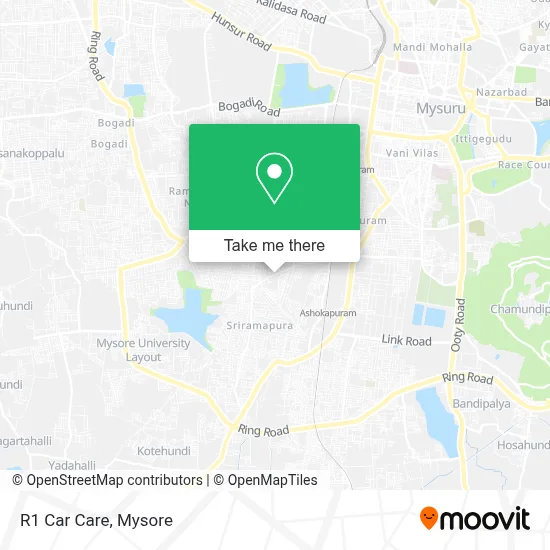 R1 Car Care map