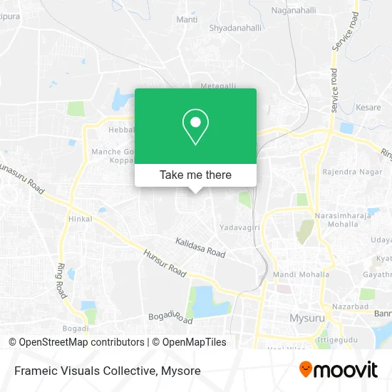 Frameic Visuals Collective map