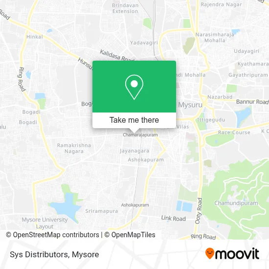Sys Distributors map