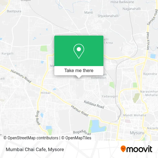 Mumbai Chai Cafe map