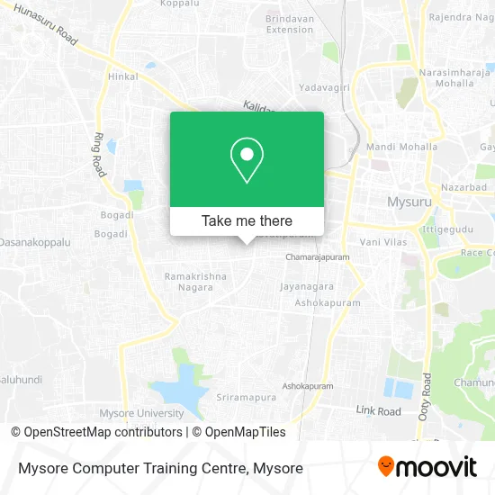 Mysore Computer Training Centre map