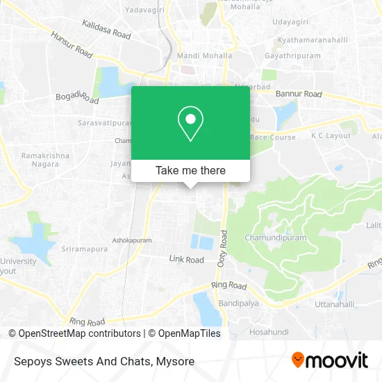 Sepoys Sweets And Chats map