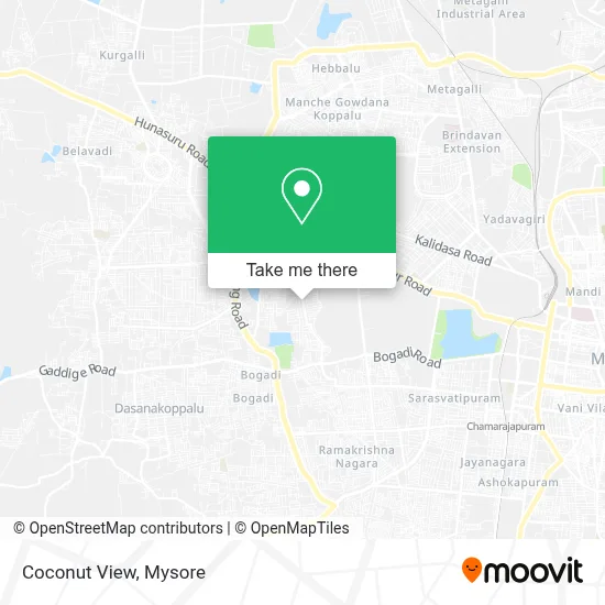 Coconut View map