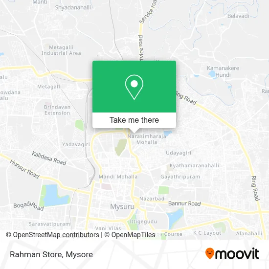 Rahman Store map