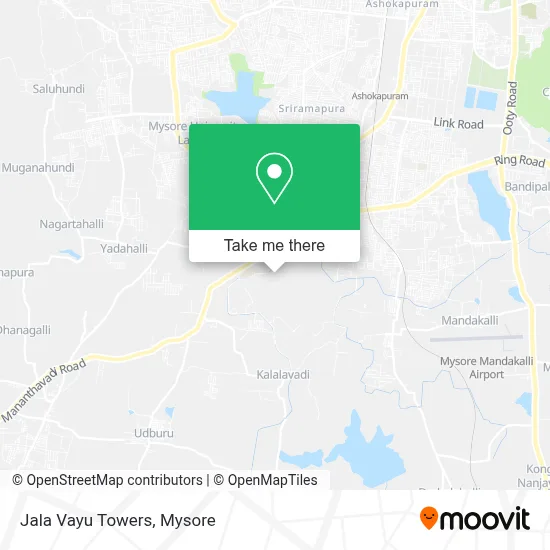 Jala Vayu Towers map