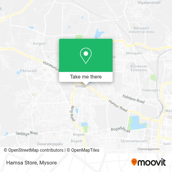 Hamsa Store map