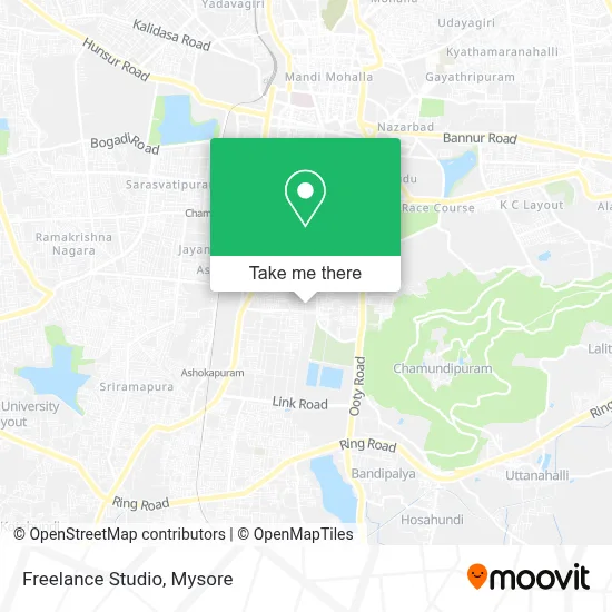 Freelance Studio map