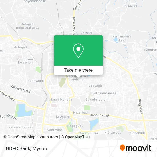 Hdfc Bank map