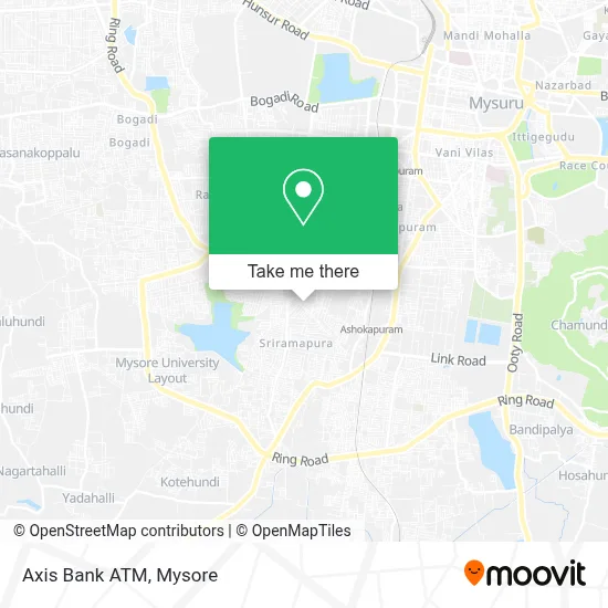 Axis Bank Atm map