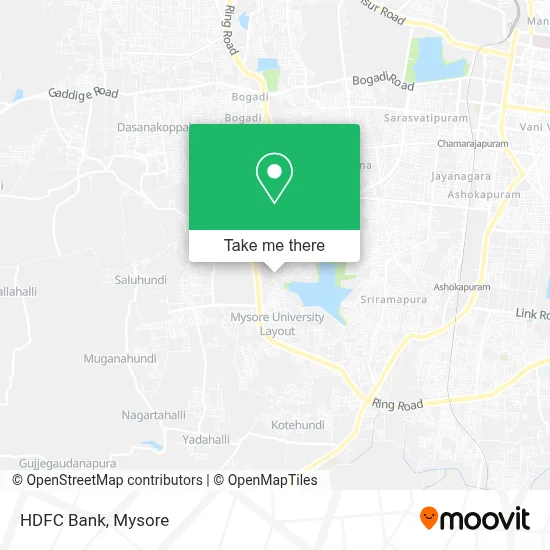 Hdfc Bank map