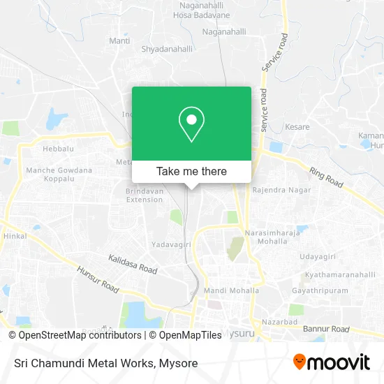 Sri Chamundi Metal Works map
