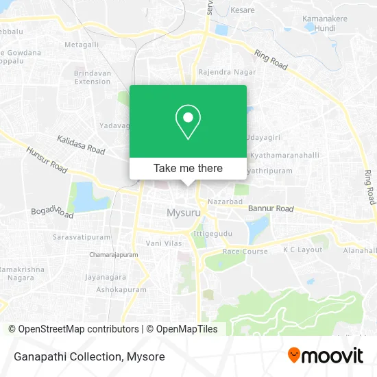 Ganapathi Collection map