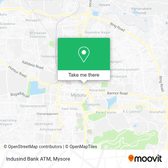 Indusind Bank Atm map