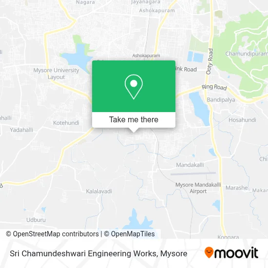 Sri Chamundeshwari Engineering Works map