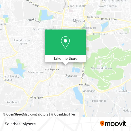 Solarbee map