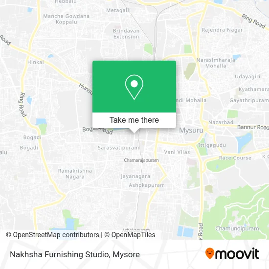Nakhsha Furnishing Studio map
