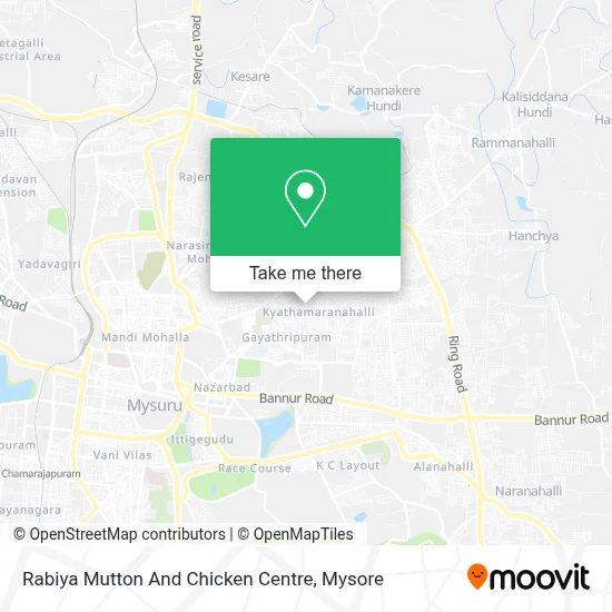 Rabiya Mutton And Chicken Centre map