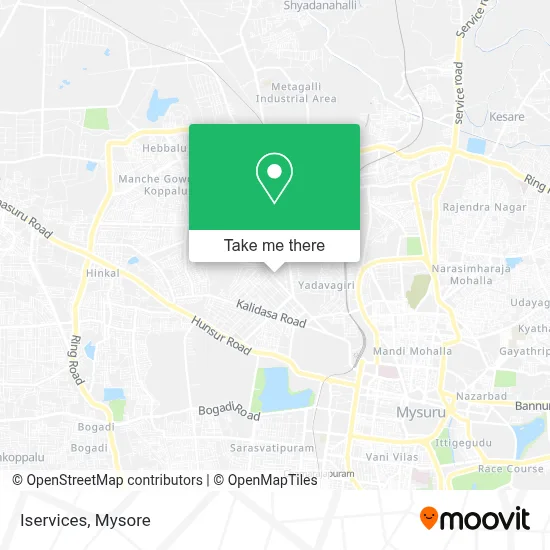 Iservices map