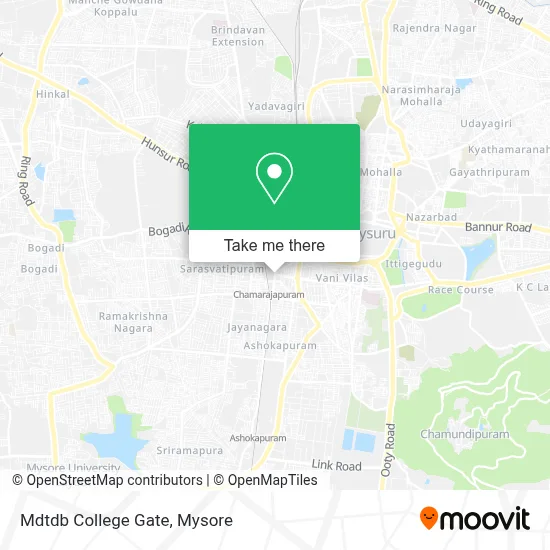 Mdtdb College Gate map