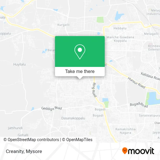 Creanity map