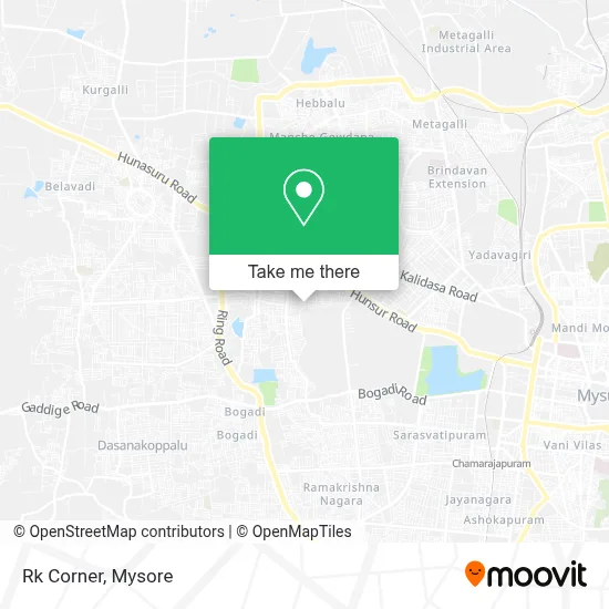 Rk Corner map
