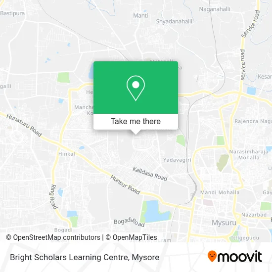 Bright Scholars Learning Centre map