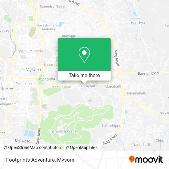 Footprints Adventure map