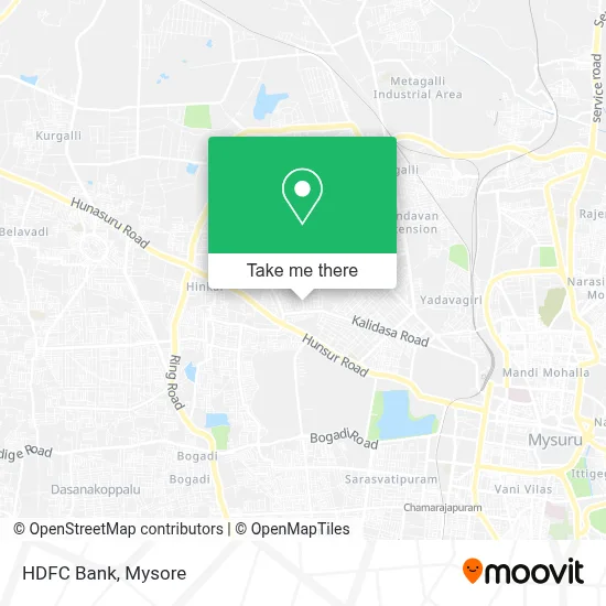 Hdfc Bank map