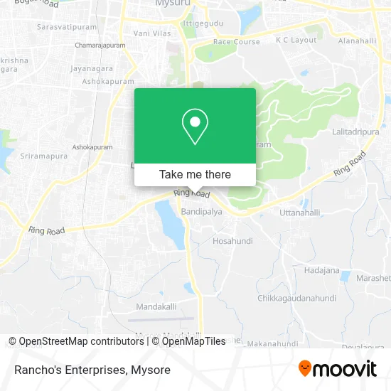 Rancho's Enterprises map