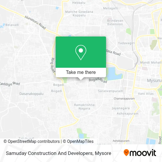 Samuday Construction And Developers map
