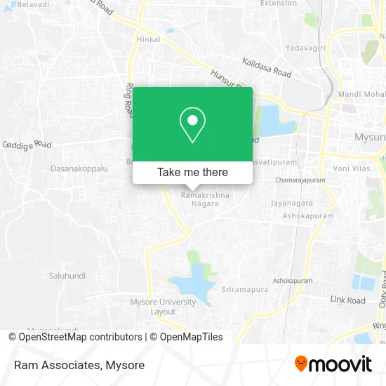 Ram Associates map
