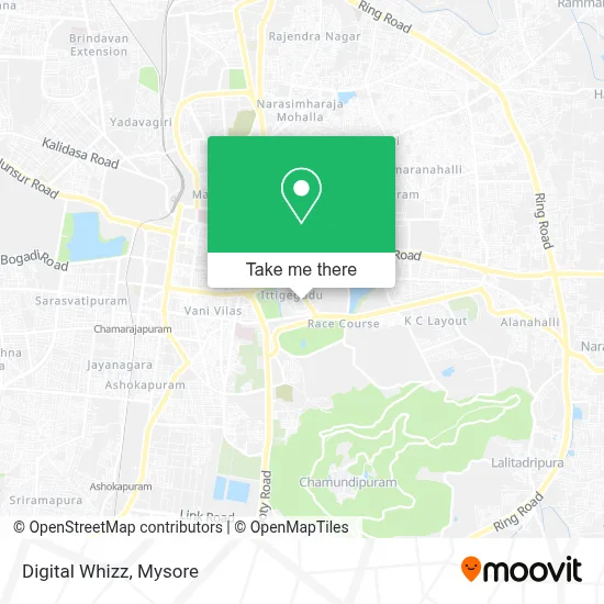 Digital Whizz map