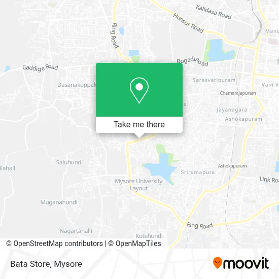 Bata Store map
