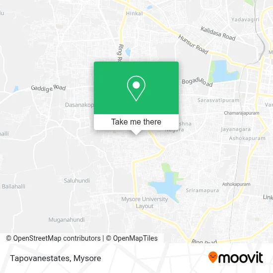 Tapovanestates map