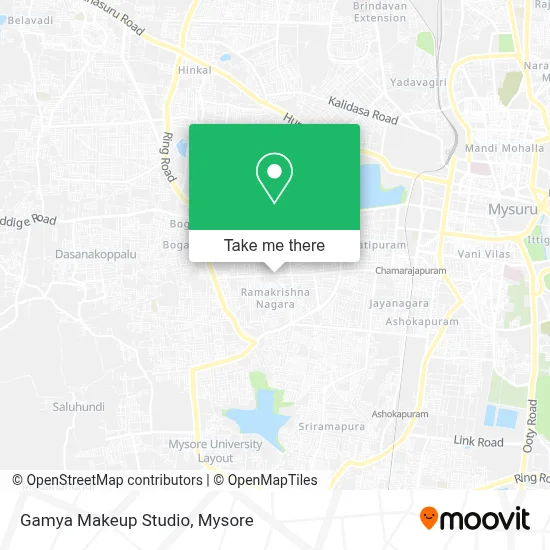 Gamya Makeup Studio map