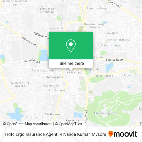 Hdfc Ergo Insurance Agent: R Nanda Kumar map