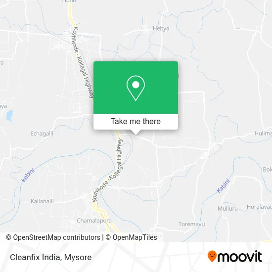 Cleanfix India map