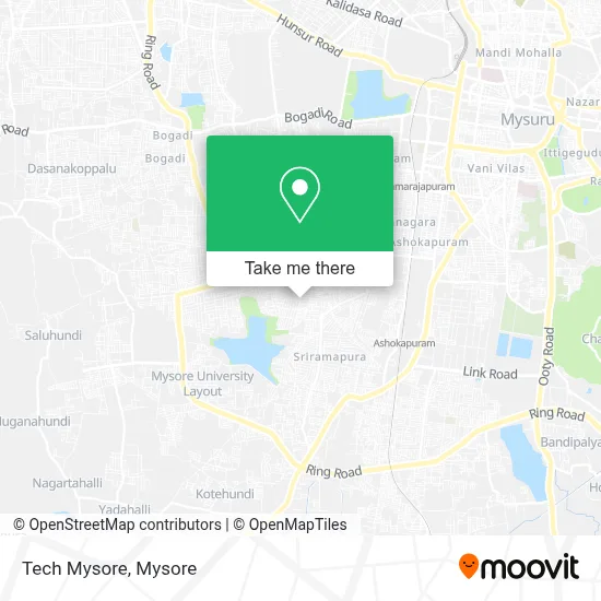 Tech Mysore map