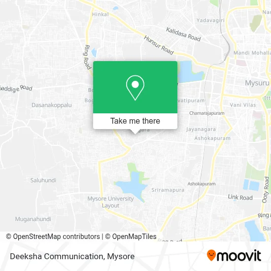 Deeksha Communication map