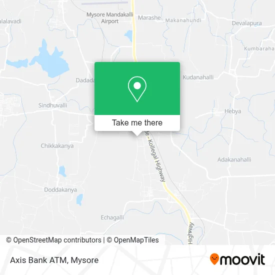 Axis Bank Atm map
