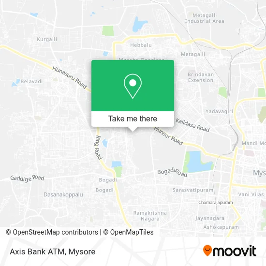 Axis Bank Atm map