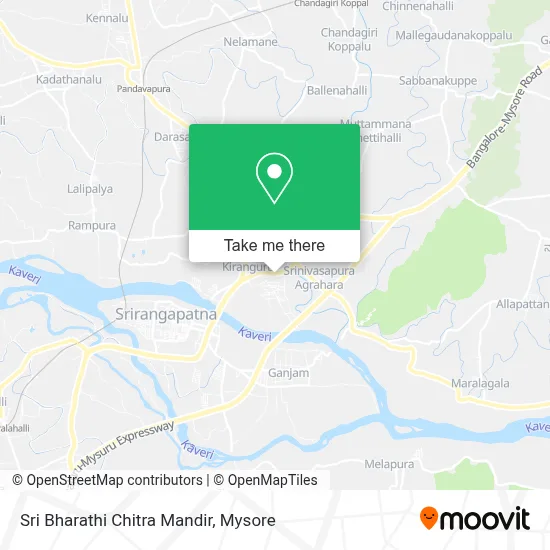 Sri Bharathi Chitra Mandir map