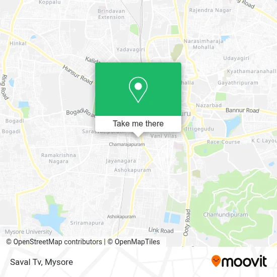 Saval Tv map
