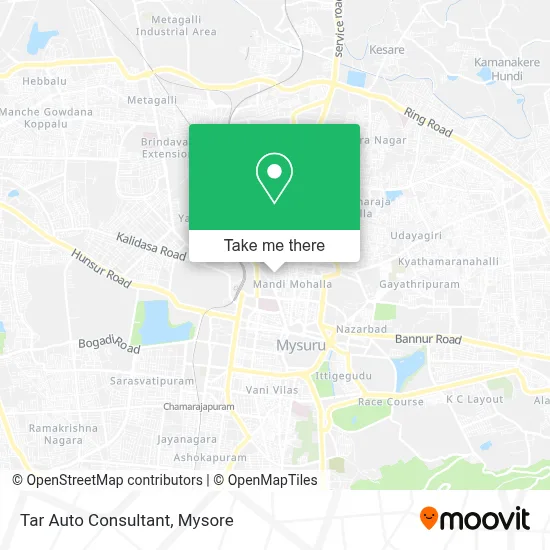 Tar Auto Consultant map