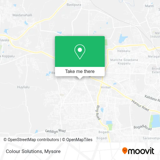 Colour Solutions map
