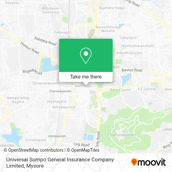 Universal Sompo General Insurance Company Limited map