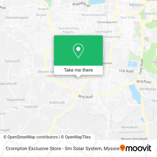 Crompton Exclusive Store - Sm Solar System map